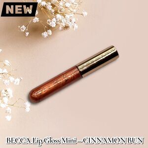 NEW BECCA Glow Lip Gloss Mini – Shade: CINNAMON BUN